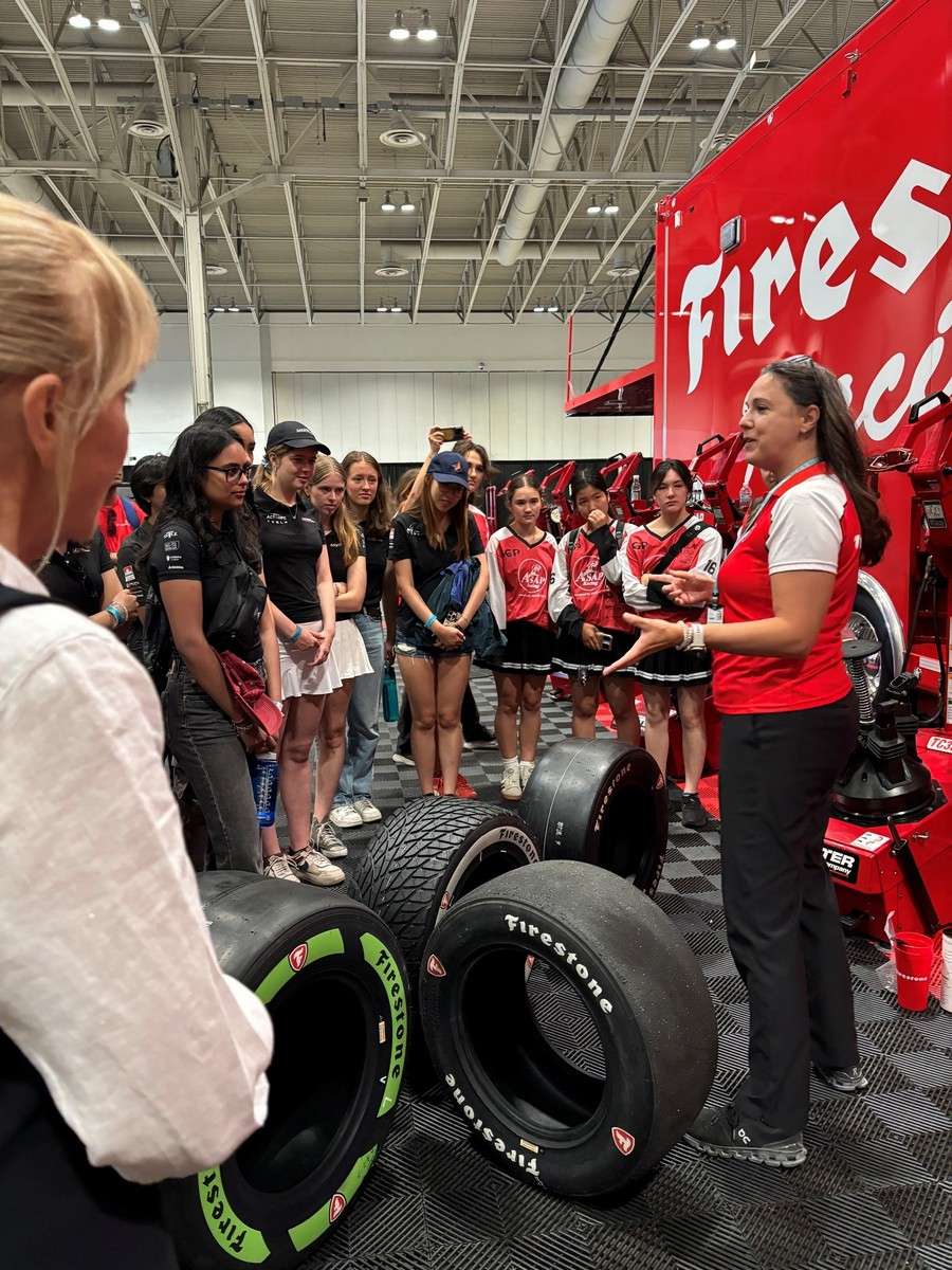Anne Roy Motorsport Equity Initiative Brings Women Engineering Students Behind the Scenes at Markham Indy - Inside Track Motorsport News